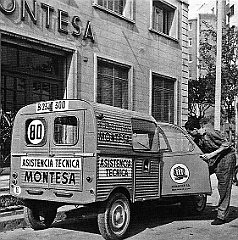 otras 1960 montesa  Furgoneta Citroen 2 CV -  Taller Montesa : montesa, furgo, citroen